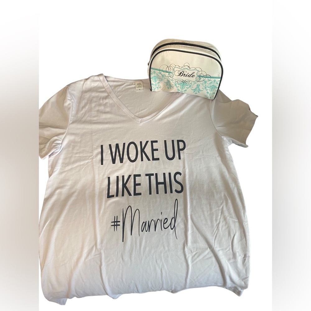Bridal set! T-shirt & Day of Emergency Kit! New!